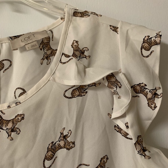 Loft Outlet Sleeveless Blouse - Picture 2 of 4